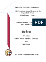 Laicismo o Laicidad, ¿Cuál Es Mejor para La Bioética