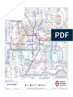 Mappa Metro Londra