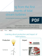 2018 Learning From Experience First Tydal Stream Turbines - Dutch
