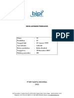 Format Laporan Tes Kepribadian - 2023