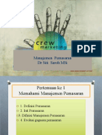 Menejemen Pemasaran 1 PDF