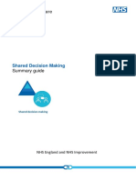 Shared Decision Making Summary Guide v1