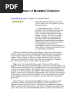Download Importance of Industrial Relations by deep_archesh SN64248237 doc pdf