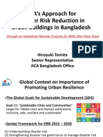 JICA's Approach to Disaster Risk Reduction in Bangladeshi Urban Buildings