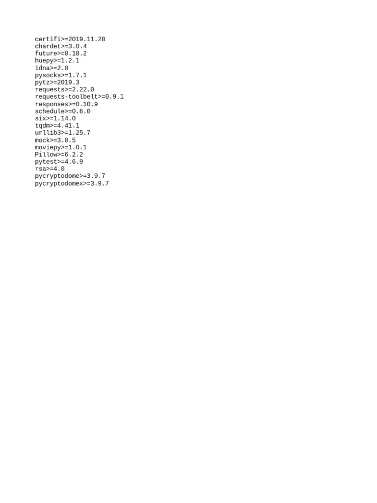 Requirements PDF