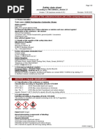 Safety Data Sheet for Spectrus NX1164 | PDF | Toxicity | Dangerous Goods