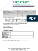 Modelo para Armar Plan Anual - INSSSEP