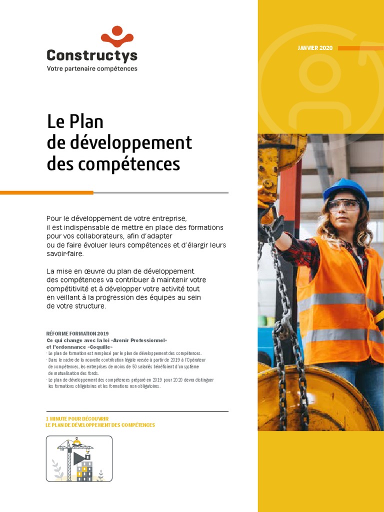 Plan de Développement des Compétences 2020 | PDF | Business | Économie