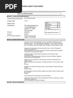 MSDS Demulsifier