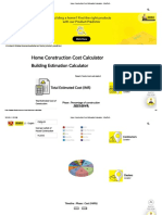 Home Construction Cost Estimation Calculator - UltraTech