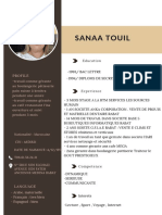 CV - Sanaa Taouil