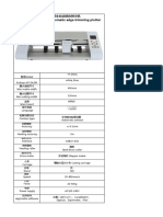 TT-450A Automatic Contour Cut