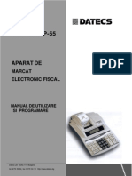 Manual Casa de Marcat - Datecs - MP55