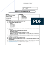 Rúbrica Evaluación 2 1° Medio Tríptico