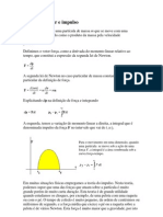 Momento Linear e Impulso