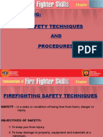 Firefighting Safety Techniques Procedures