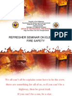 Refresher Seminar On Electrical Fire Safety