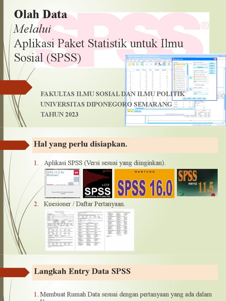 Entry Data - Praktek Entry SPSS | PDF