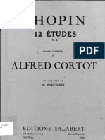 Cortot Chopin Etudes Op10
