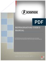 Technical Manual - Refrigerator - Iceinox VTS 1340 CR