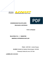 Portifólio Unip - 1 Semestre PDF
