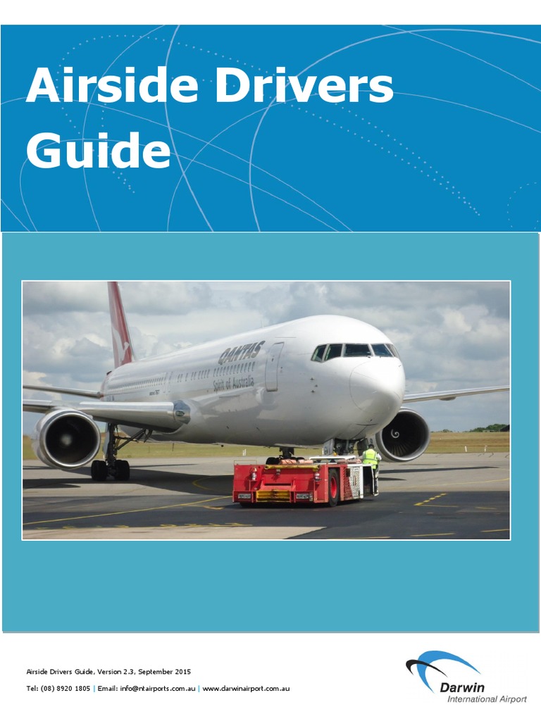 Airside Drivers Guidebook PDF Airport Driver's License