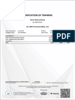 Detailed E-Learning Report For Selected Person Khanunthong Niran