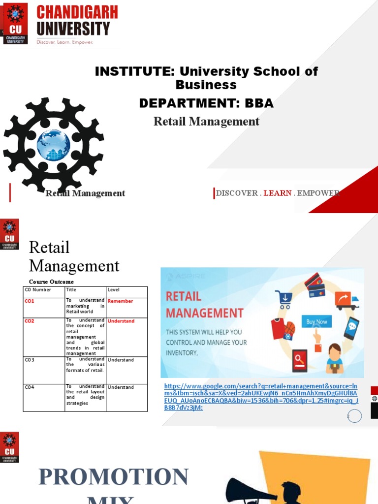 Retail Management Essentials | PDF | Advertising | Sales
