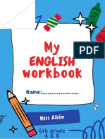 My ENGLISH Workbook 6to