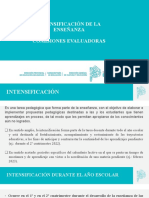 Intensificación y Comisiones Evaluadoras