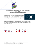 CogAT Nonverbal Figural Classification - 2nd-8th Grade - Testing Mom PDF