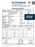 64-cbc Temp Controller Calibration Cartificate