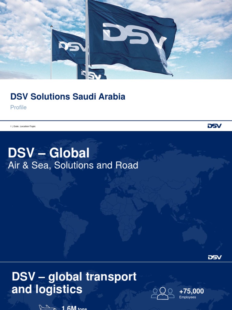 MIDDLE EAST SUPPLY CHAIN SITUATION DSV intelligence overview