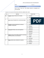 SCL Worksheet 3 Verb Replacement Activity