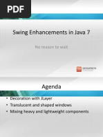 Swing Enhancements in Java 7