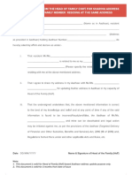 Aadhar Self Declaration PDF