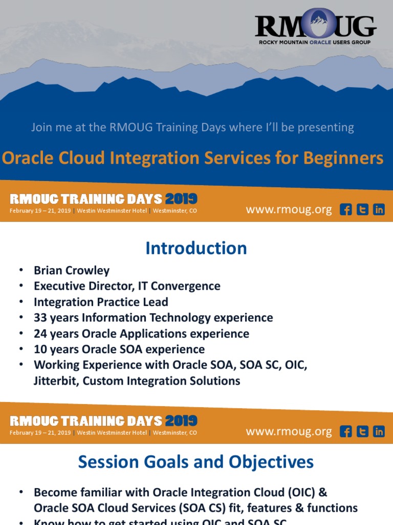 Oracle Cloud Integration Services For Beginners | PDF | Cloud Computing ...