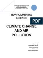 Environmental Science: Climate Change and Air Pollution