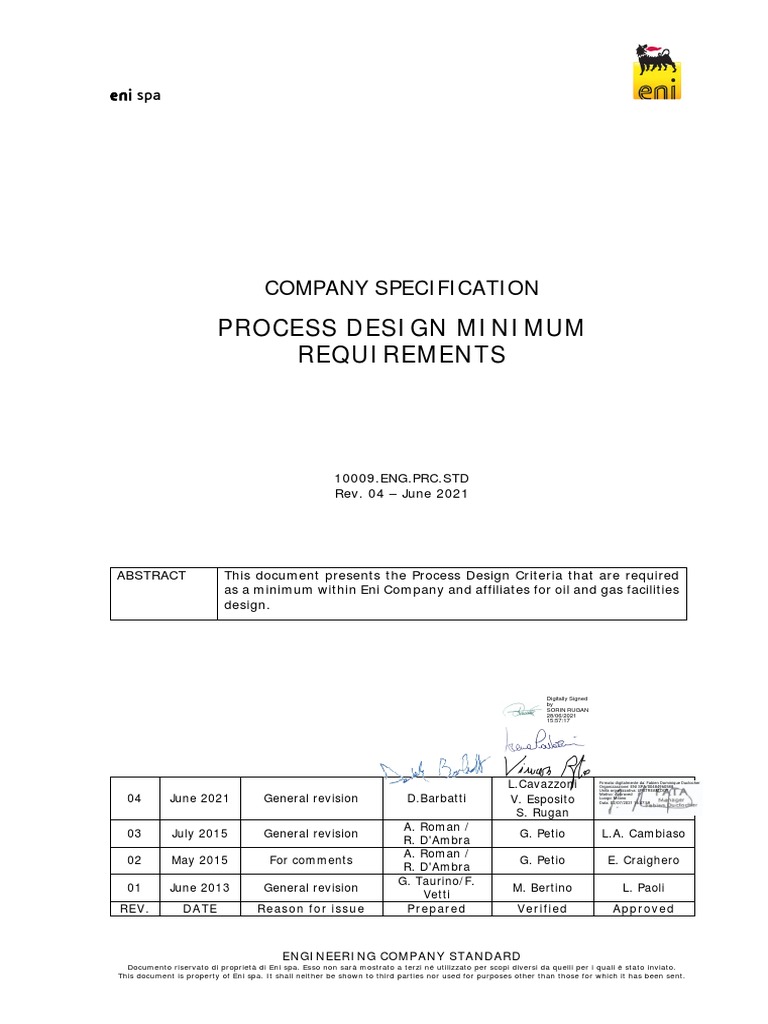 Eni 10009E04 PDF PDF Pipe (Fluid Conveyance) Pump