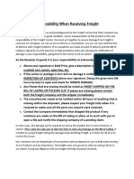 Freight Reponsibilty Letter PDF