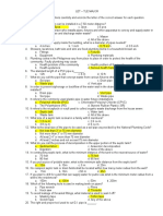 LET – TLE MAJOR PLUMBING AND CARPENTRY QUIZ