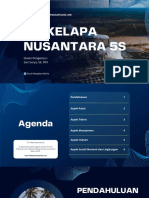 Blank Company Profile Business Presentation in Navy Blue Abstract Tech Style