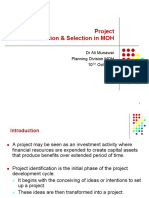 Project Identification, Prioritization and Selection - DR - Ali Munawar PDF