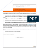 Concurso Público 001/2023 Edital de Deferimento Das Inscrições - Guarda Municipal PUBLICAÇÃO 006/2023