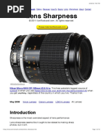 Lens Sharpness PDF