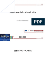 3.3 Mappatura Processi FSE - Esercizio - Caff