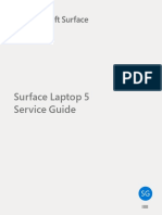 Surface Laptop 5 English Service Guide PDF