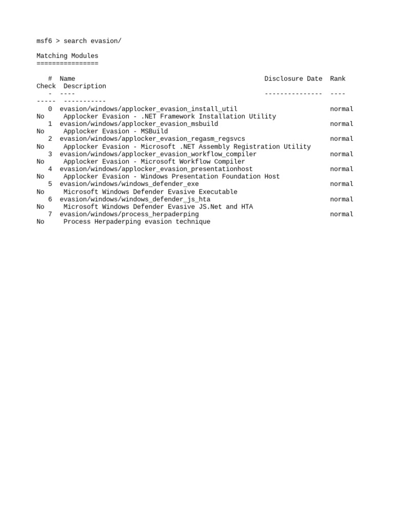 Techniques for evading application whitelisting tools like applocker pdf
