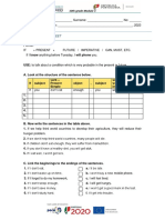 Ficha 1 Ingles PDF