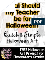 What Shouldmy Teacherbefor Halloween